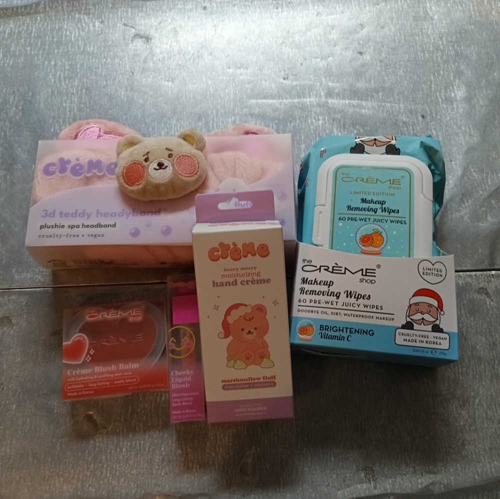 Creme Shop 5 Piece Korean Skincare And Makeup Bundle